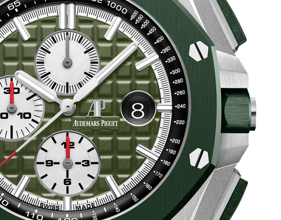 AUDEMARS PIGUET OFFSHORE Khaki Green Camouflage Dial CHRONOGRAPH 44mm 26400SO.OO.A055CA.01