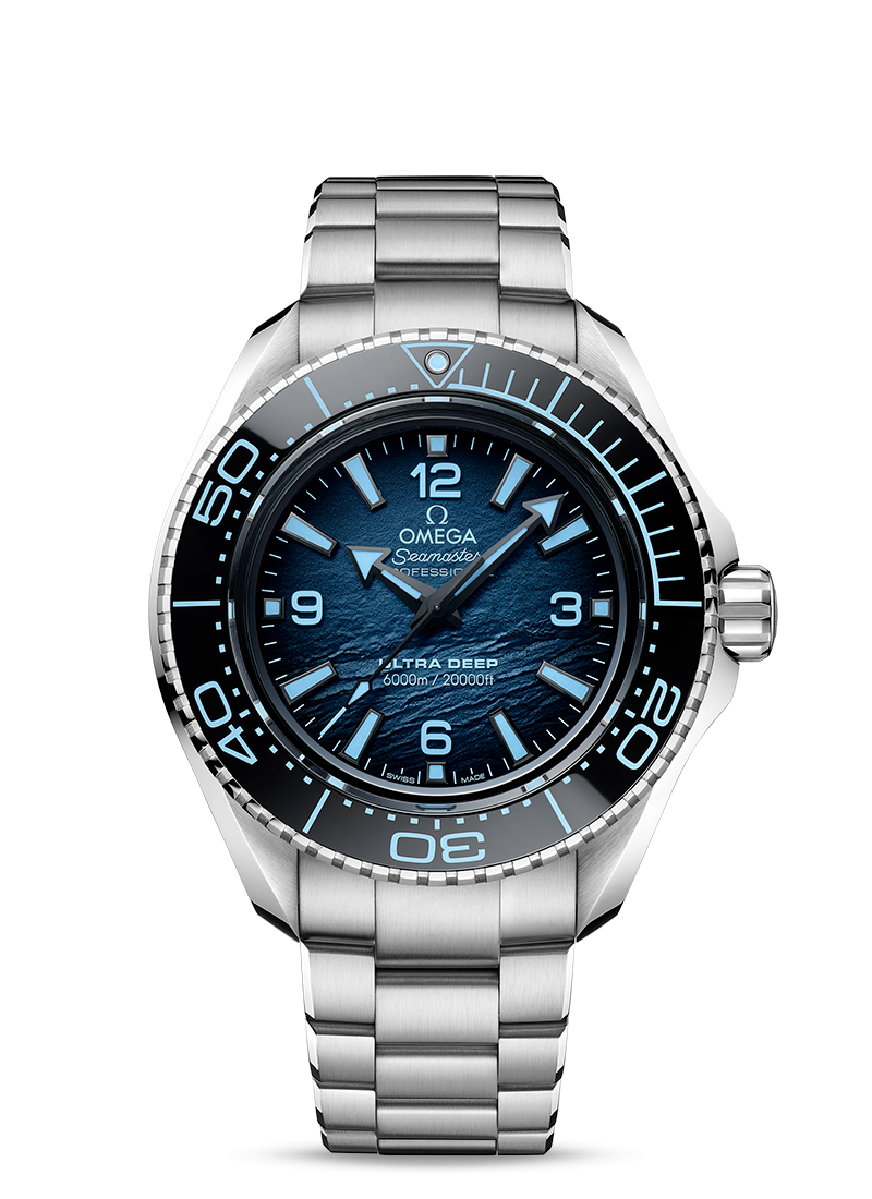 Omega SEAMASTER PLANET OCEAN 6000M SUMMER BLUE 45.5MM Ultra Deep 215.30.46.21.03.002
