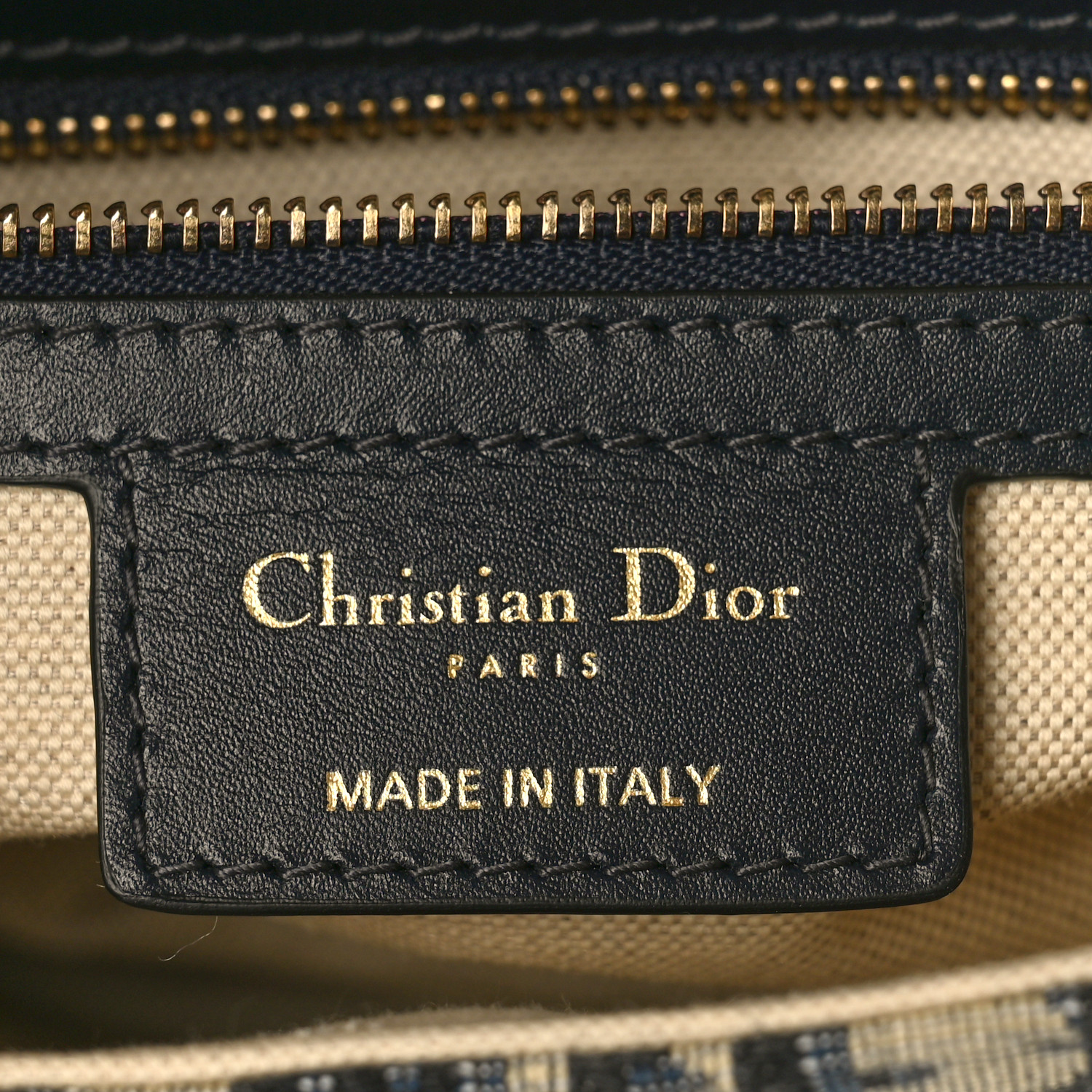 Oblique Saddle Bag Blue