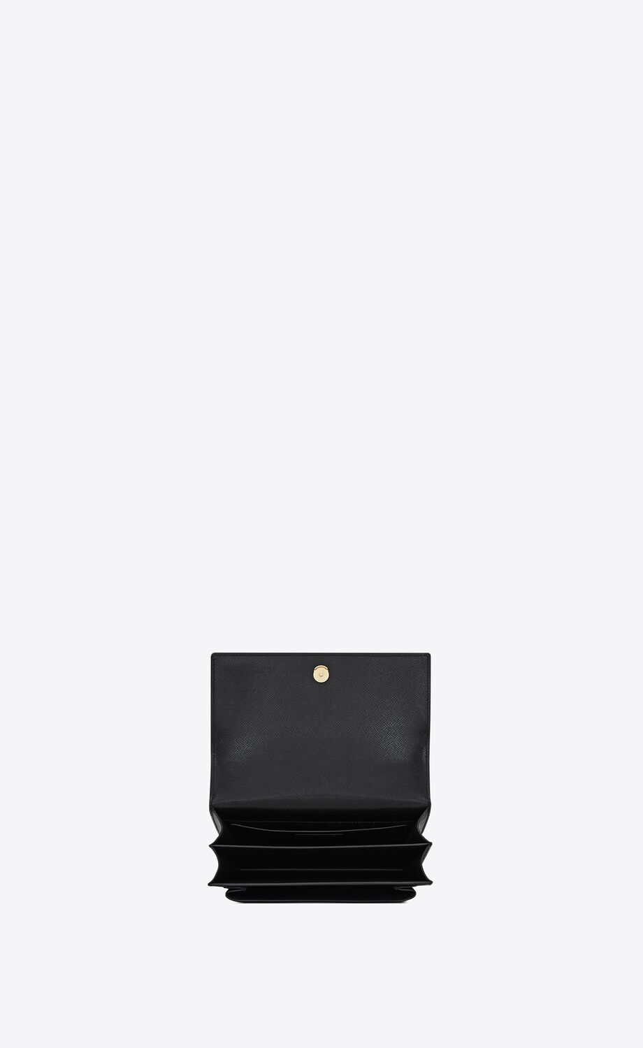 YSL Sunset Medium Chain Bag In Coated Bark Leather