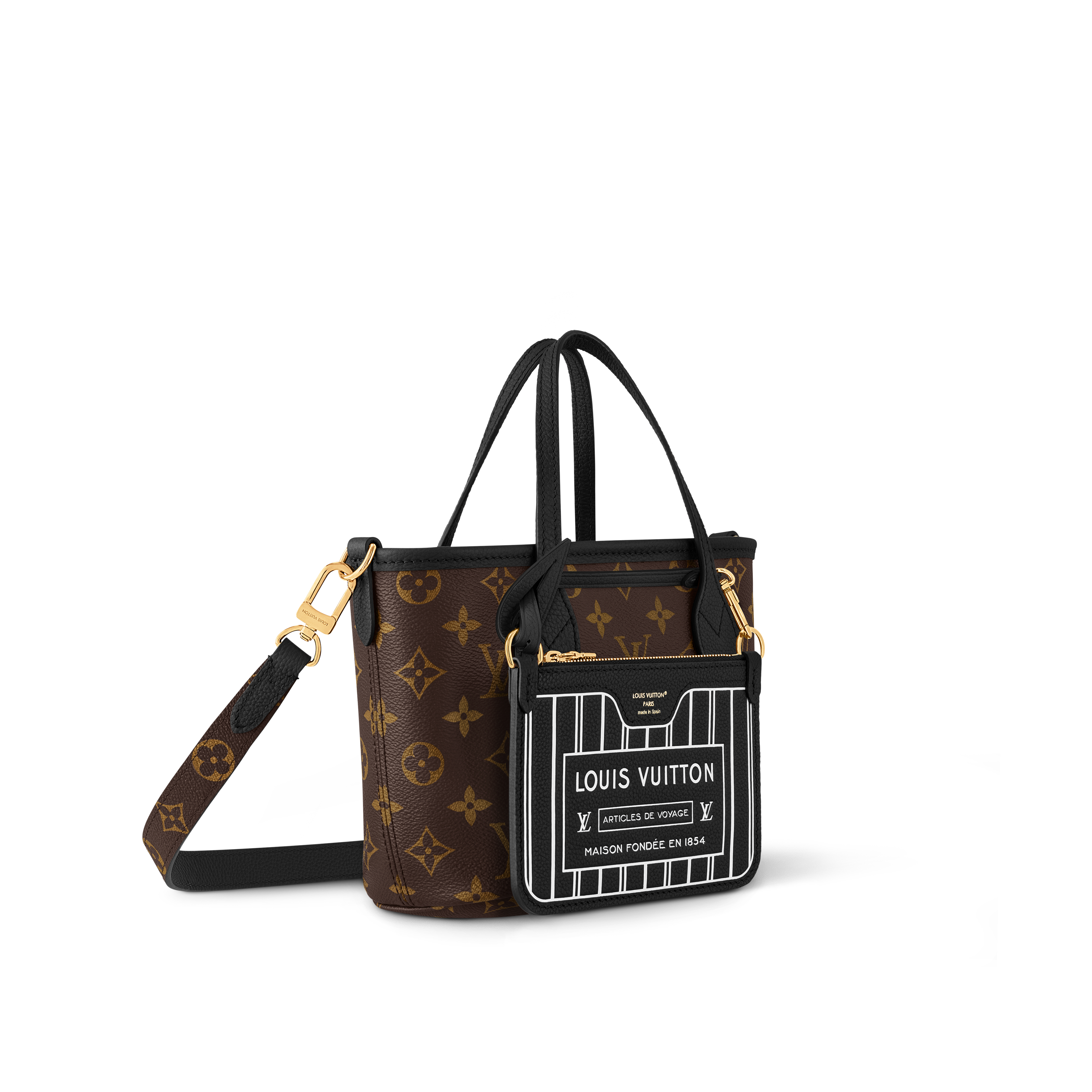 Neverfull Bandoulière Inside Out BB