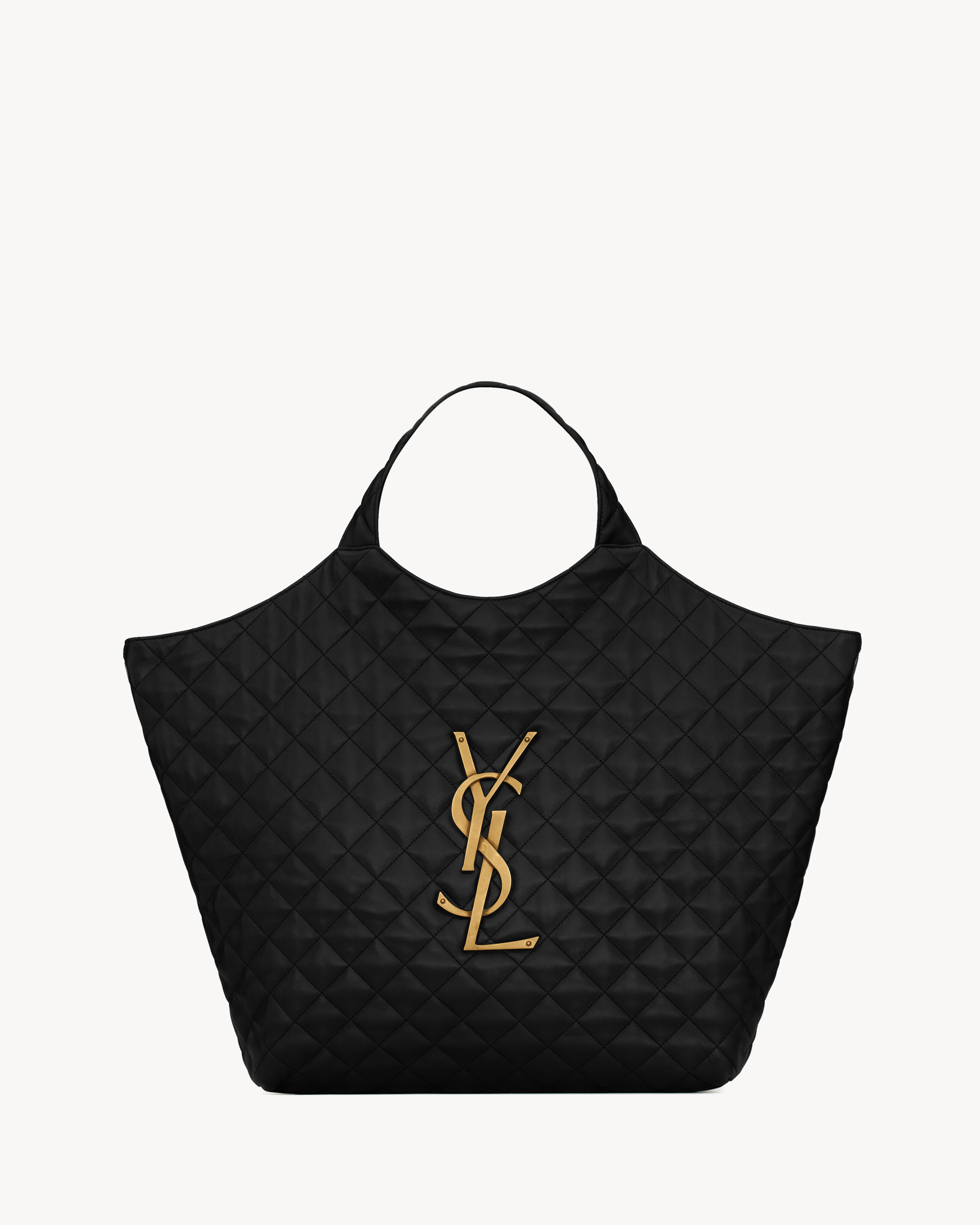 YSL ICARE IN QUILTED LAMBSKIN