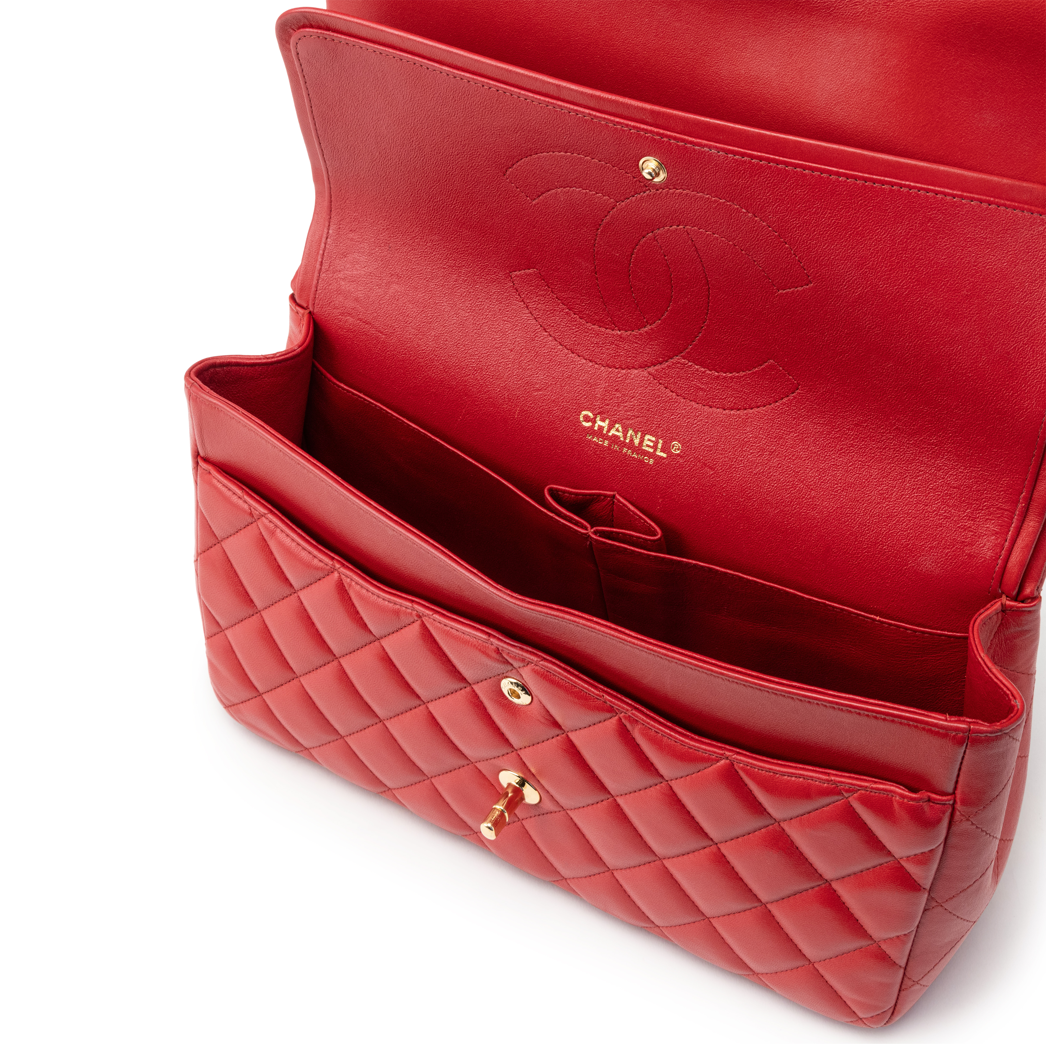 Chanel classic chain bag whit