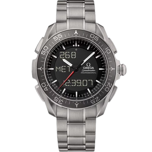 OMEGA SPEEDMASTER SKYWALKER X‑33 45 MM, TITANIUM ON TITANIUM