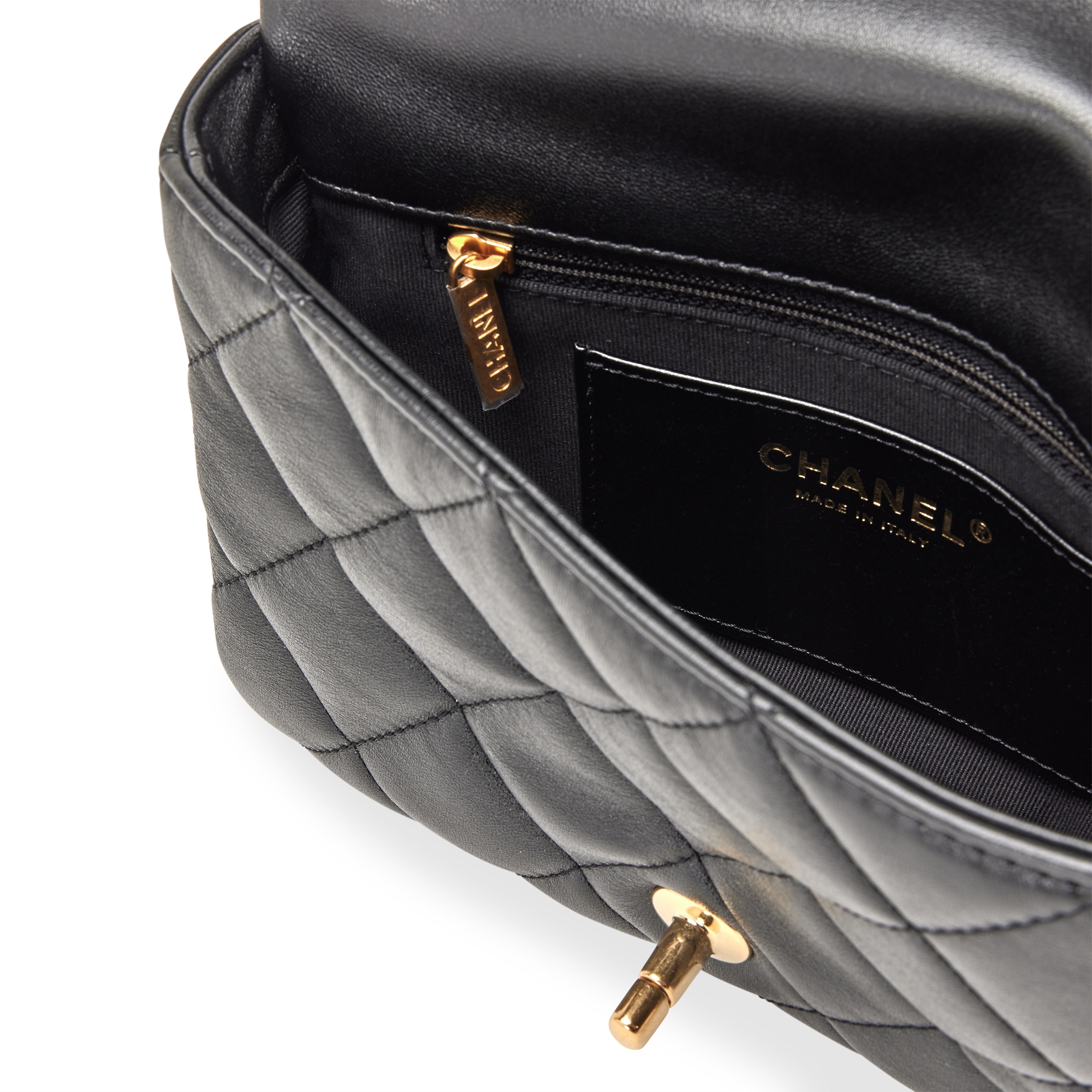 Chanel Funky Town Flap Bag Quilted Lambskin Large