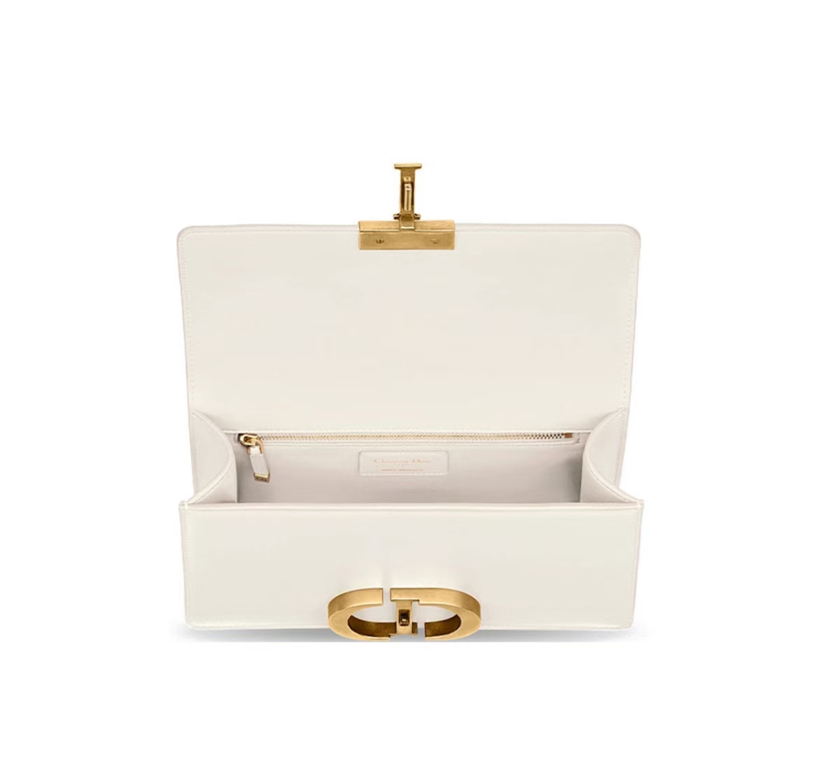 DIOR 30 MONTAIGNE MediumIN WHITE CALFSKIN