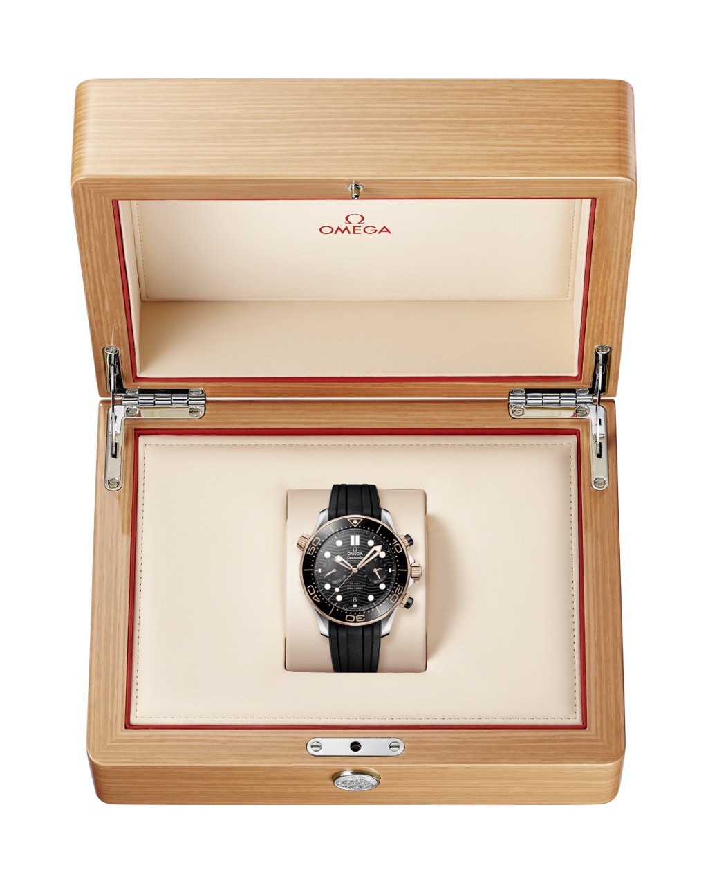 Seamaster Diver 300m CHRONOGRAPH SednaTM Gold Black 44mm