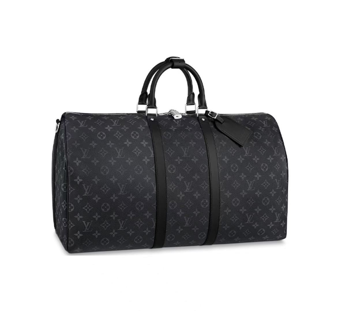 LOUIS VUITTON KEEPALL BANDOULIÈRE MONOGRAM TRAVEL BAG