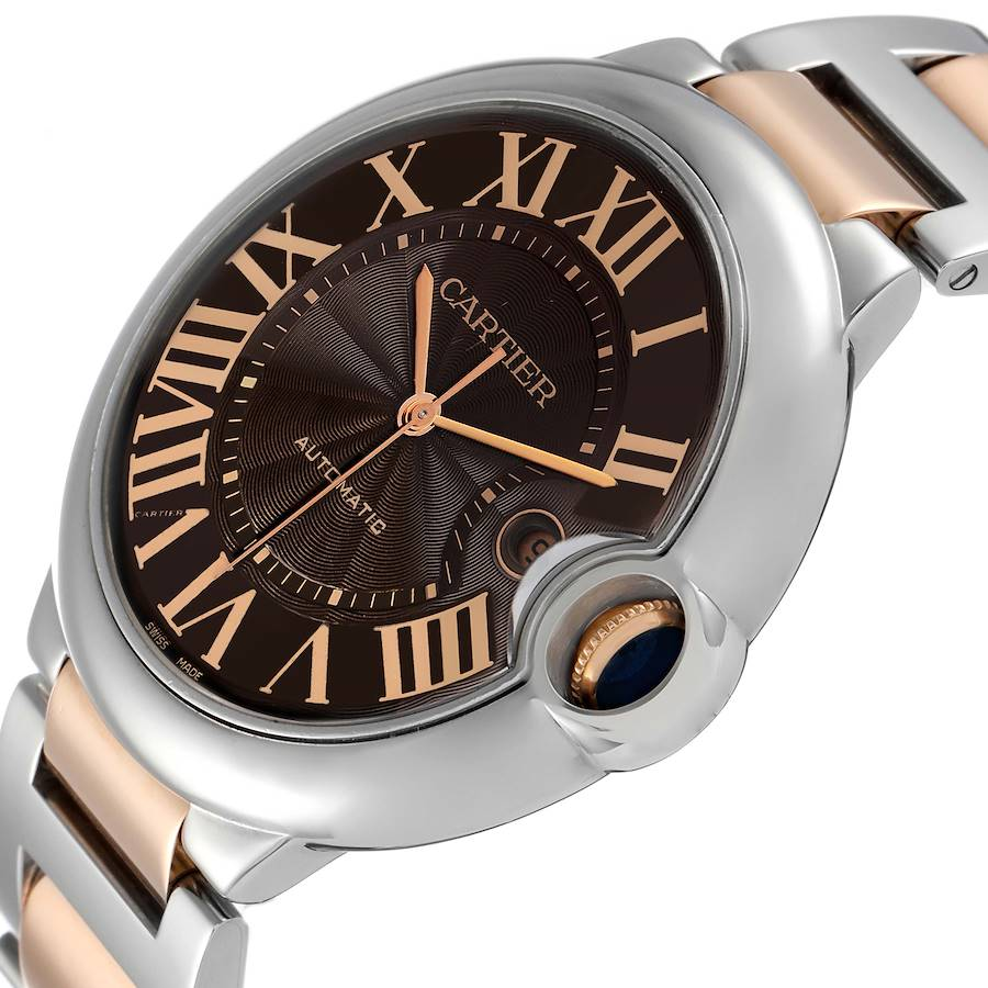 BALLON BLEU Rose Gold Mix Chocolate 42mm