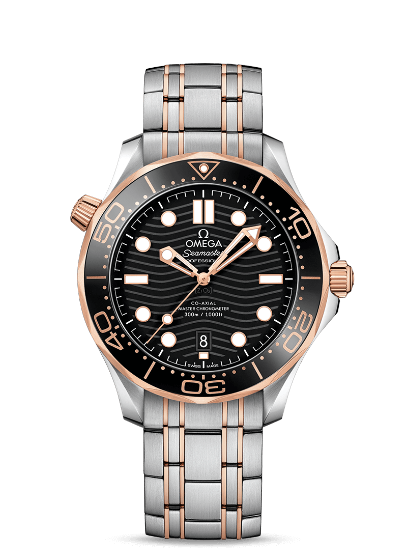 Omega Seamaster Diver 300m Black Sedna™ Gold 42mm 210.20.42.20.01.001