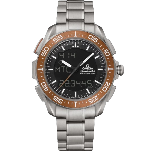 OMEGA SPEEDMASTER X‑33 MARSTIMER 45 MM, TITANIUM ON TITANIUM
