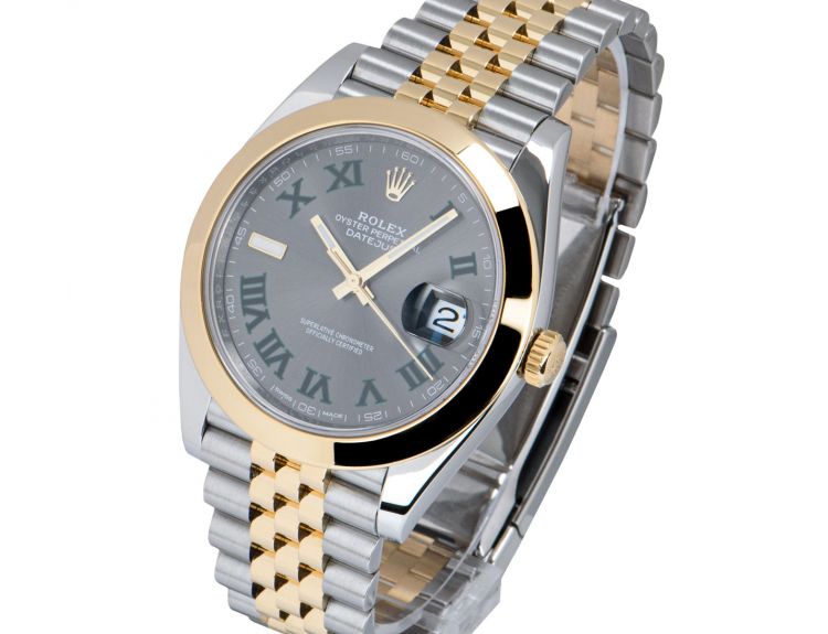 Rolex Datejust 41 Oyster, 41 mm, Oystersteel and yellow gold Reference 126303-0020