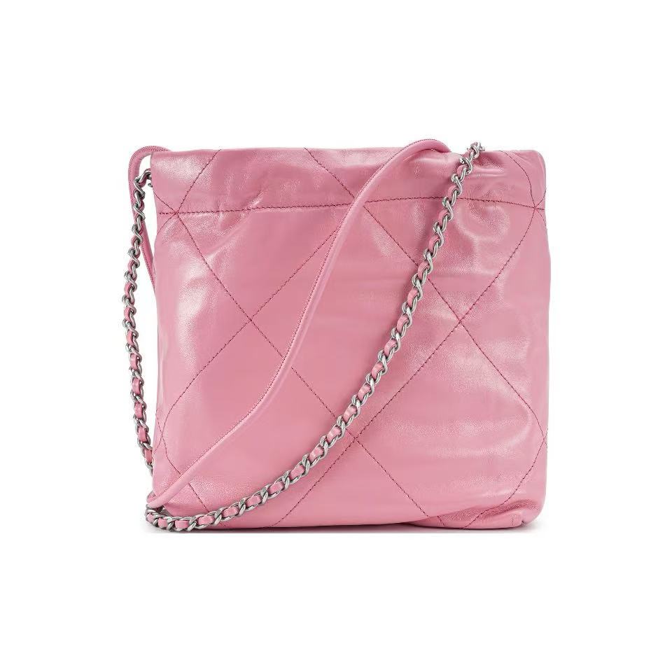 CHANEL 22 Bag 23A Mini Pink