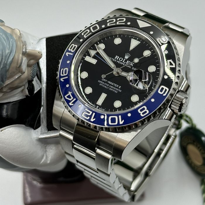 Rolex GMT Master ll Batman Oyster Bracelet Men's Watch M126710BLNR-0003