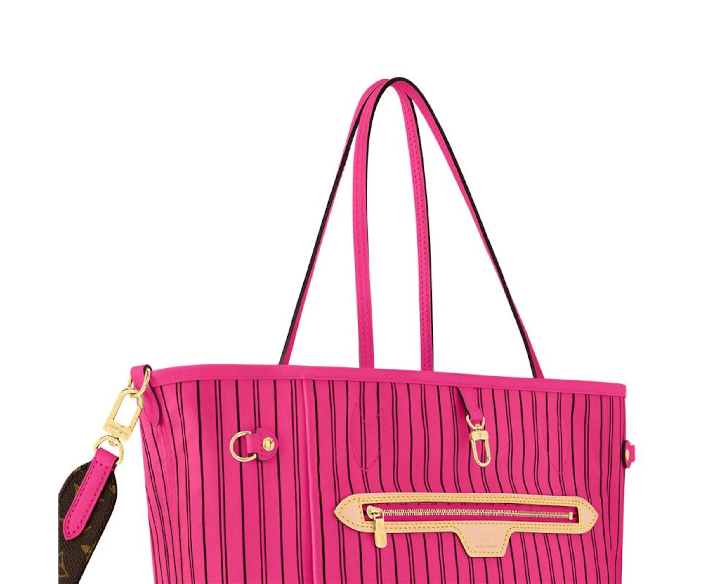 Neverfull Bandoulière Inside Out MM  Monogram Coated