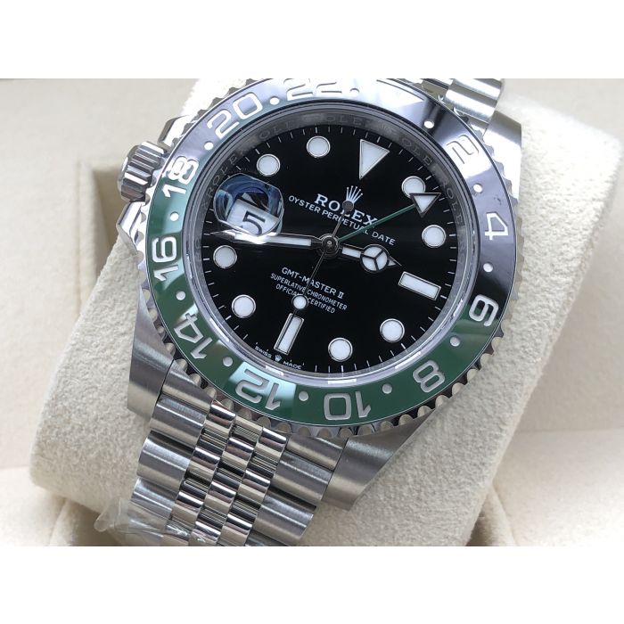 Rolex GMT Master ll Sprite Lefty Jubilee Bracelet Men's Watch M126720VTNR-0002