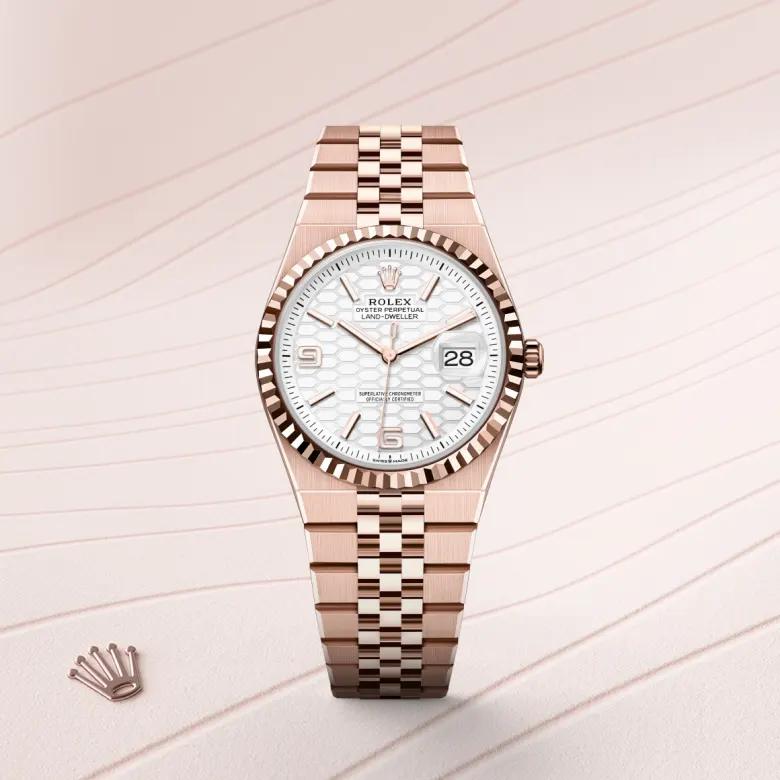 Rolex Land-Dweller 36 36 mm, 18 kt Everose gold