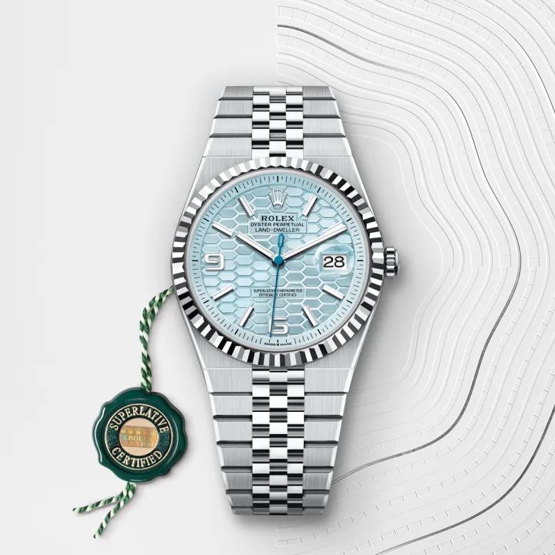 Rolex Land-Dweller 40  Oyster, 40 mm, platinum