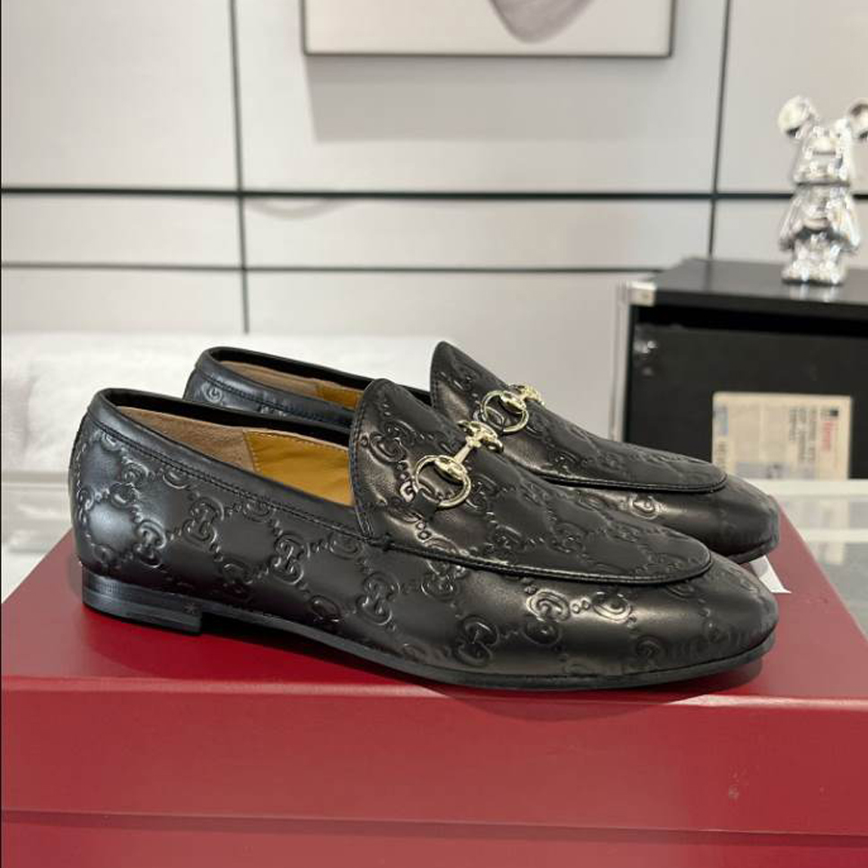 Gucci Horsebit Black GC Monogram Loafer – GL062