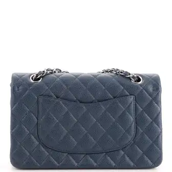 Chanel Classic Double Flap Bag Quilted Caviar Medium