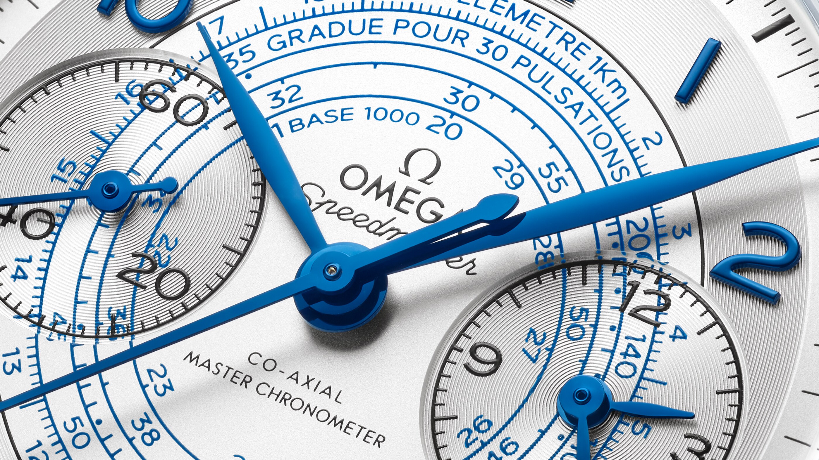 OMEGA SPEEDMASTER CHRONOSCOPE 43 MM, STEEL ON STEEL