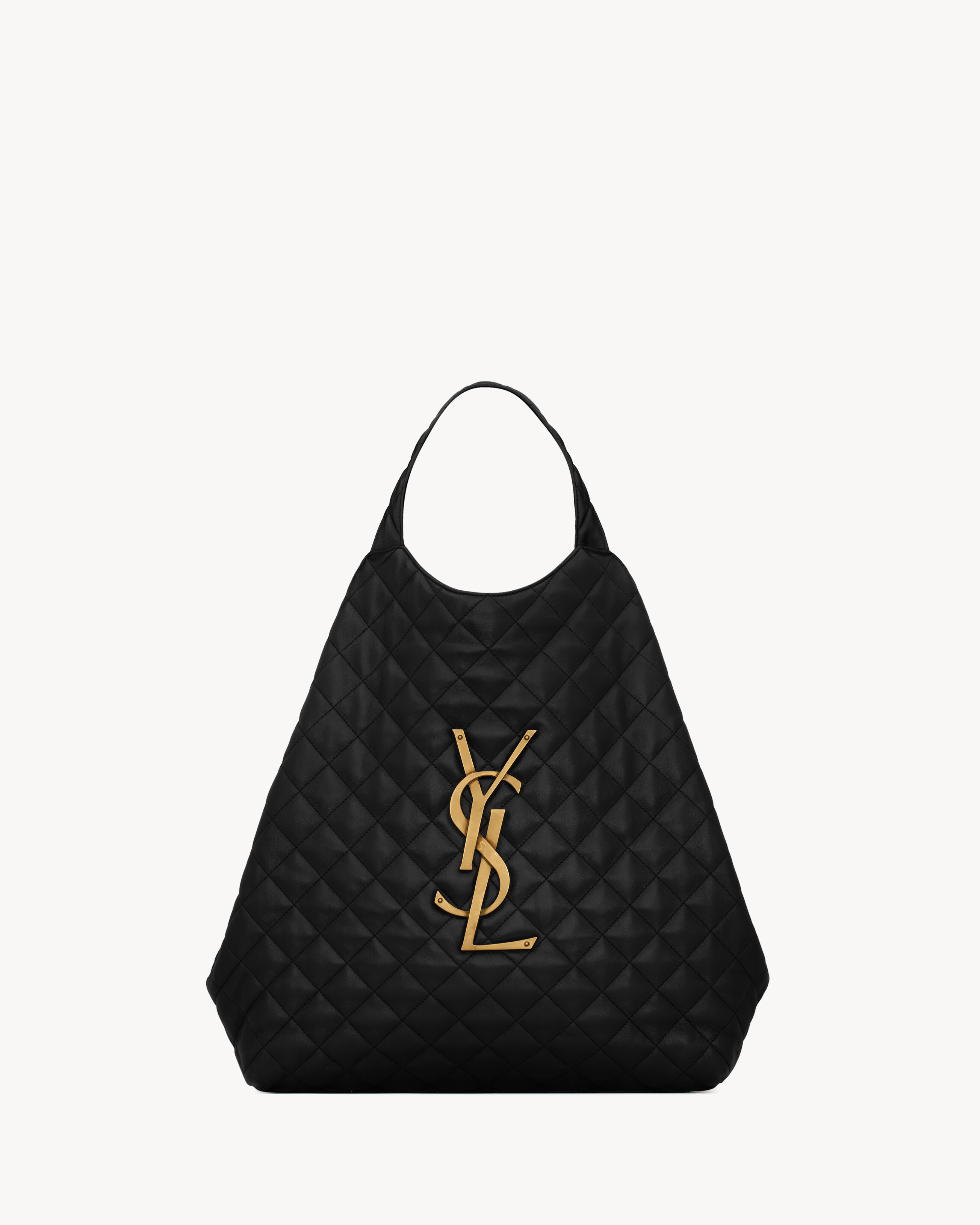 YSL ICARE IN QUILTED LAMBSKIN