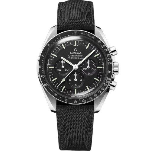 OMEGA SPEEDMASTER MOONWATCH PROFESSIONAL 42 MM, STEEL ON COATED NYLON FABRIC STRAP