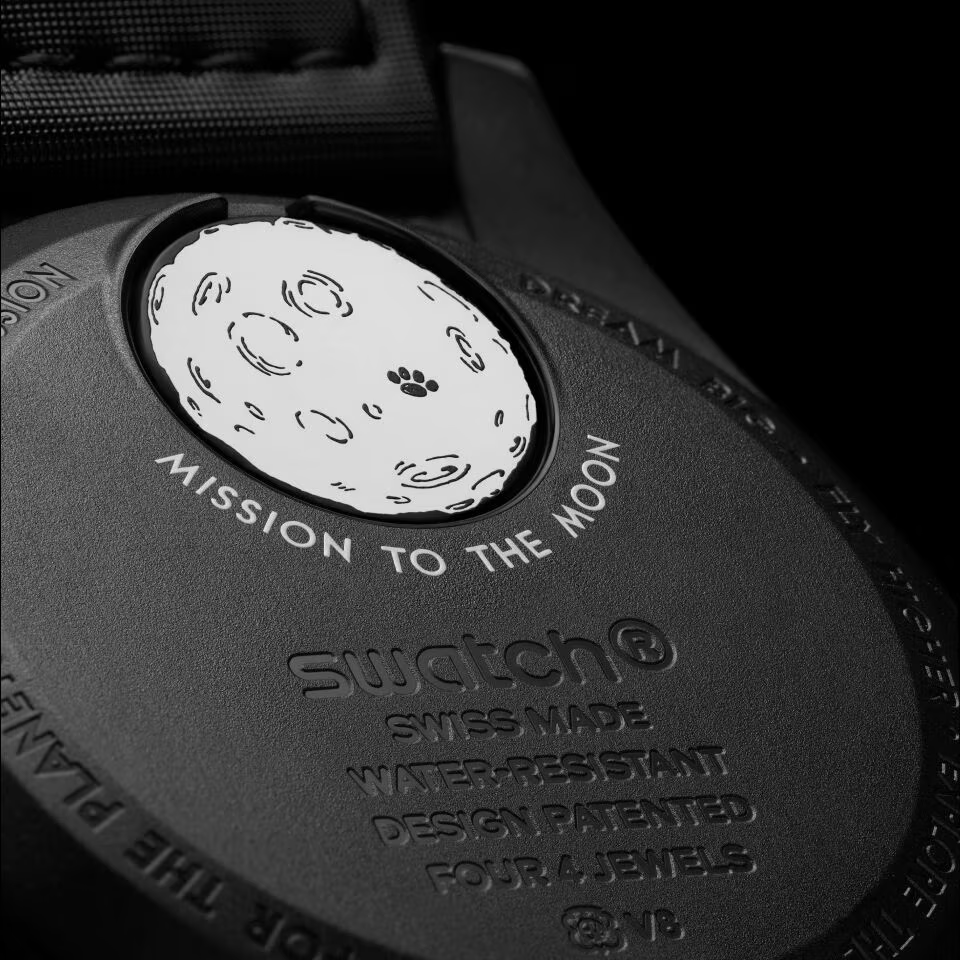 OMEGA x Swatch MISSION TO THE MOONPHASE - NEW MOON 42mm