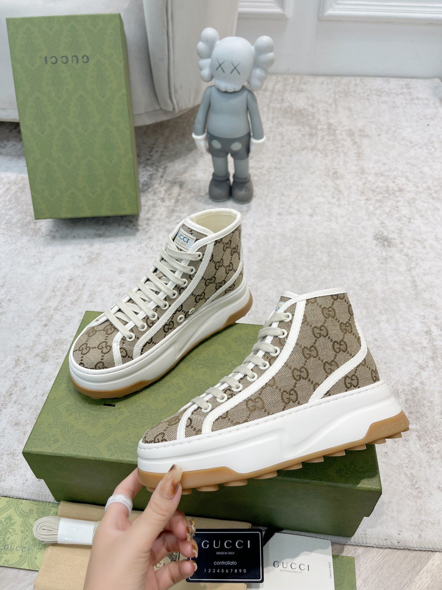 GUCCI GG HIGH TOP TRAINER – GCC151