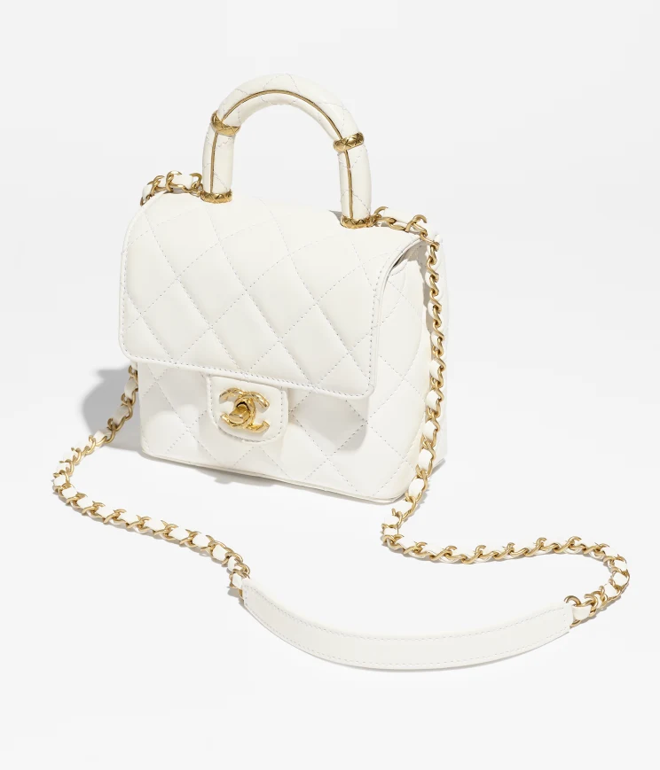 Chanel MINI FLAP BAG WITH TOP HANDLE