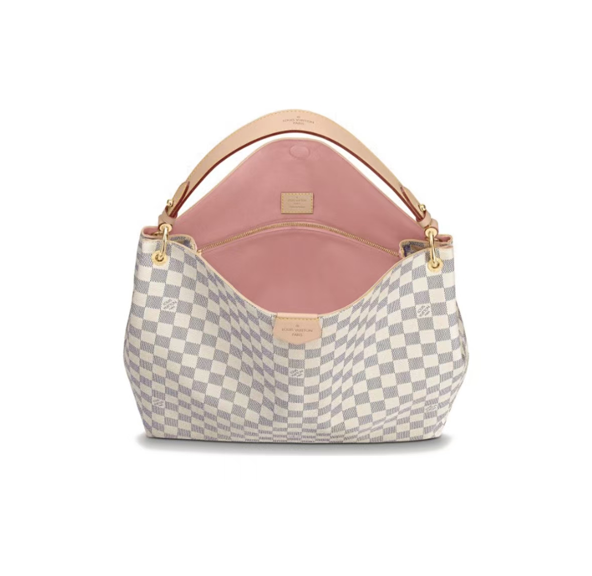 GRACEFUL DAMIER EBÈNE HOBO BAG