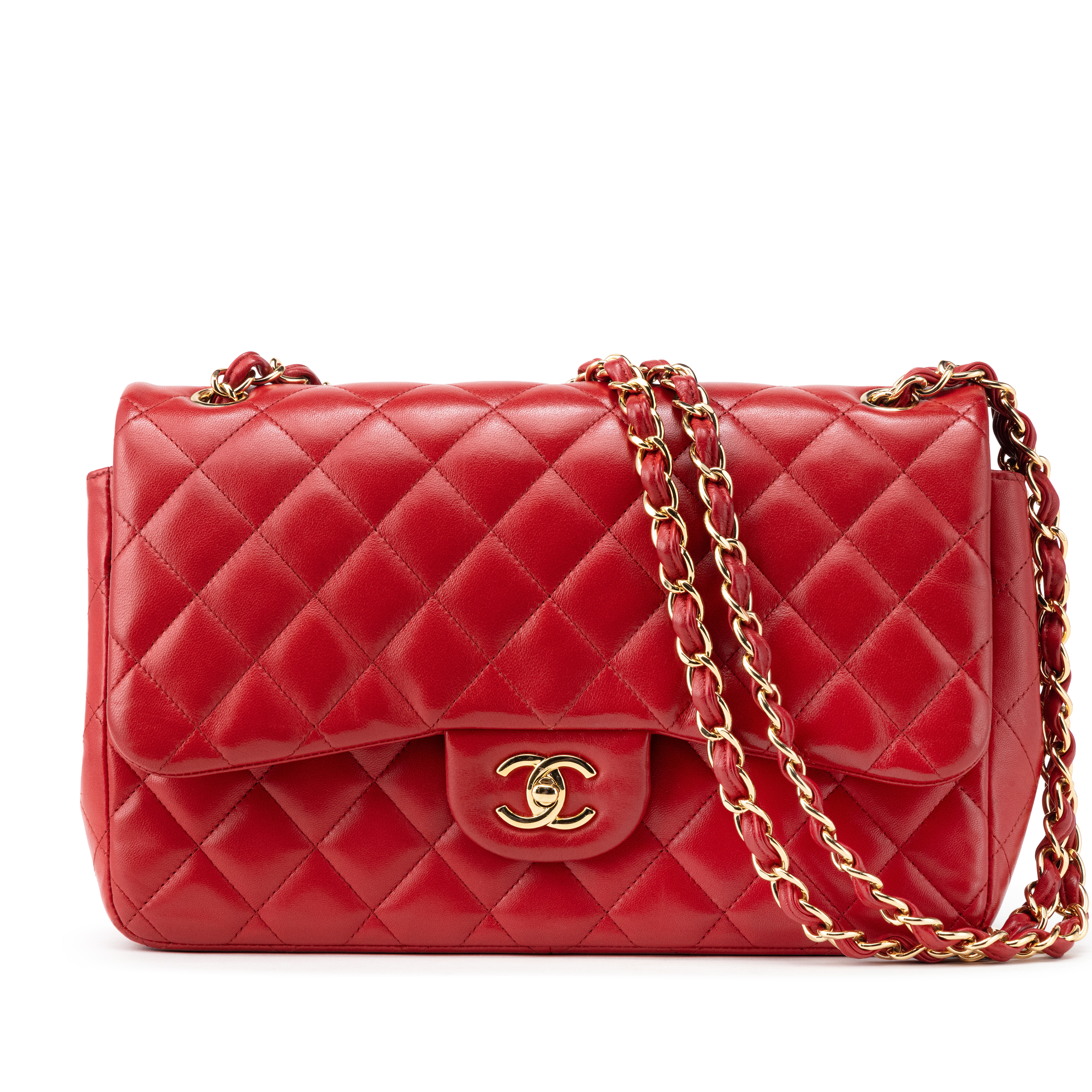 Chanel classic chain bag whit