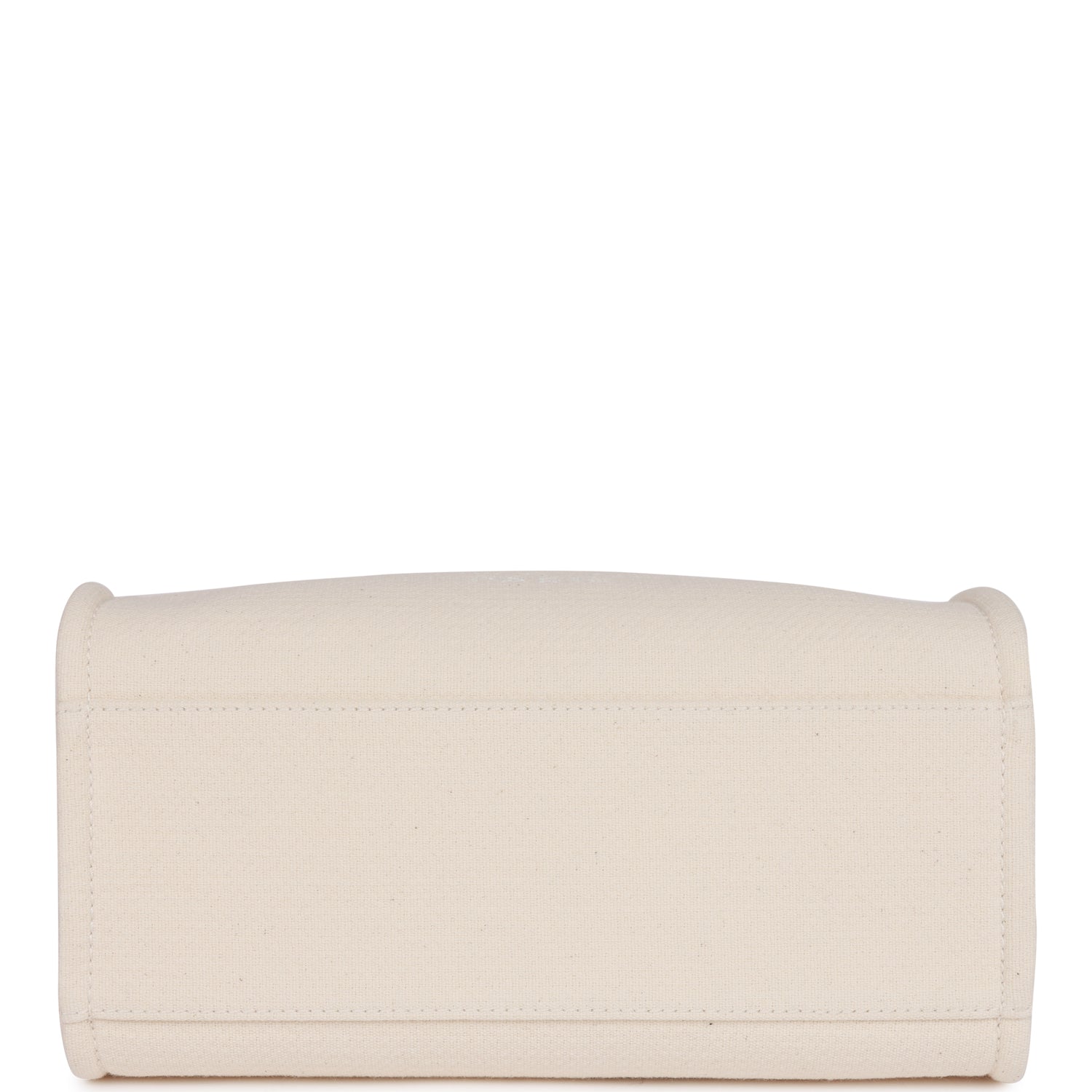 Chanel Small Deauville Shopping Bag White Boucle Light Gold Hardware