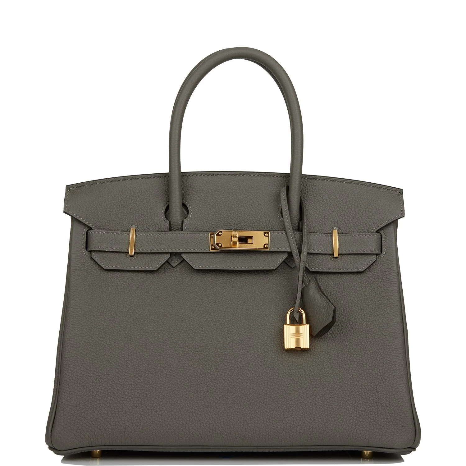 Hermès Birkin 30 Gris Meyer Togo Gold Hardware