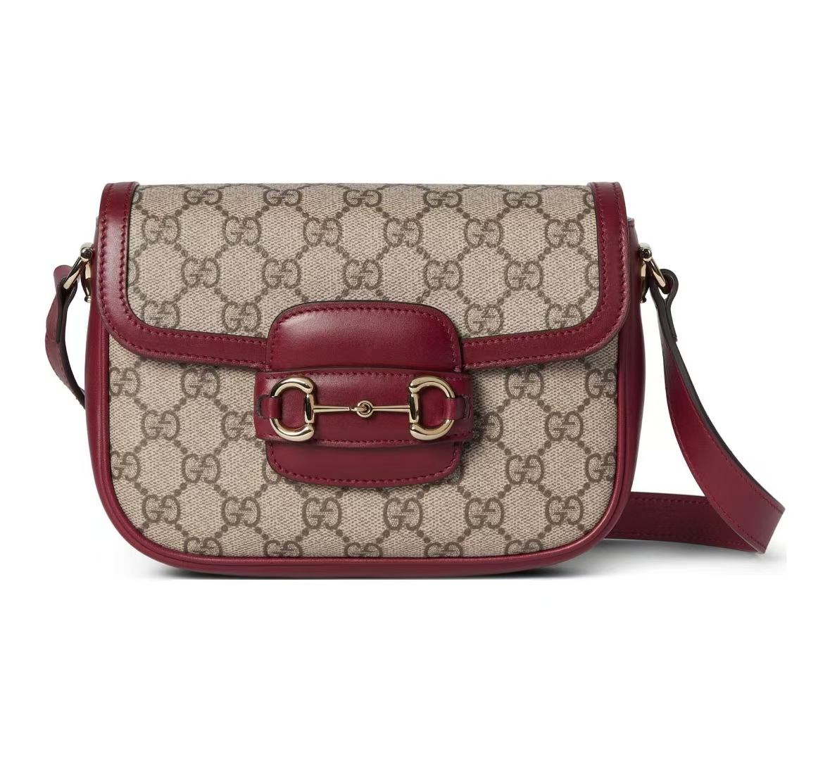 GUCCI HORSEBIT 1955SHOULDER BAG IN RED