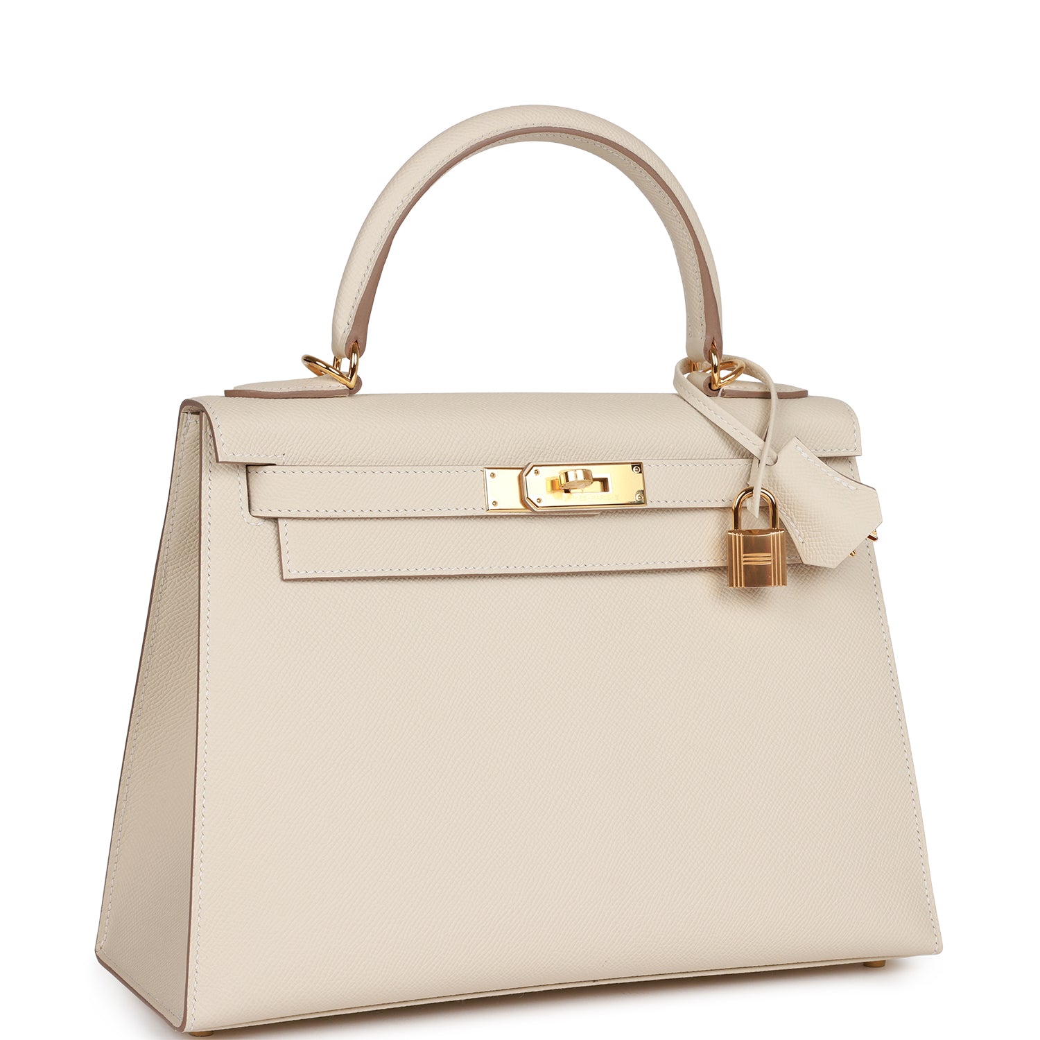 Hermès Craie Epsom Sellier Kelly 28cm Gold Hardware