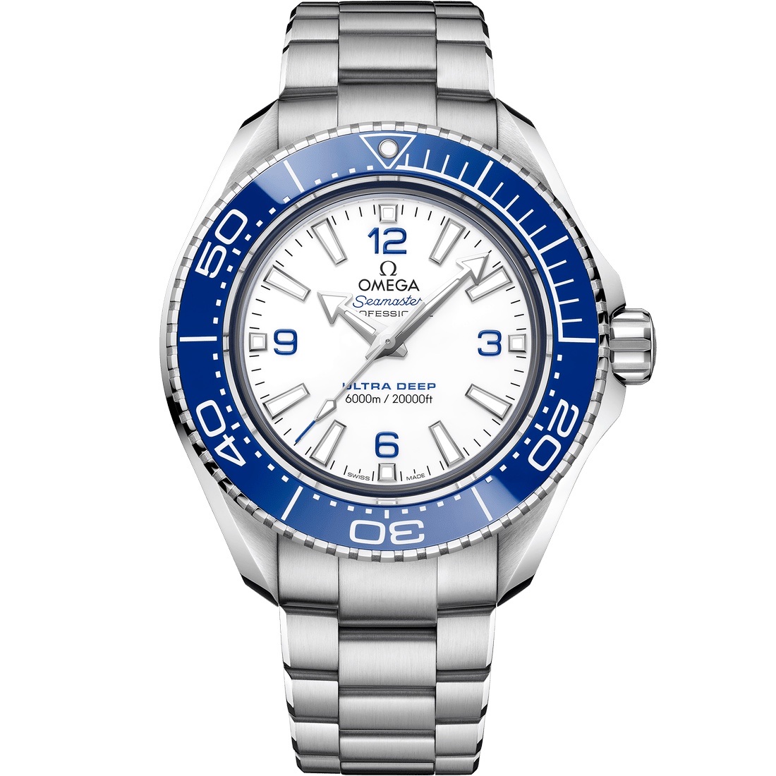 PLANET OCEAN 6000M Ultra Deep White SS 45.5 mm