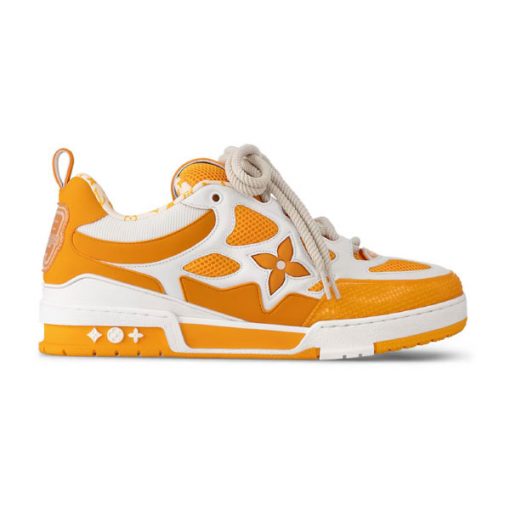 LOUIS VUITTON LV SKATE SNEAKER YELLOW WHITE – LVS166