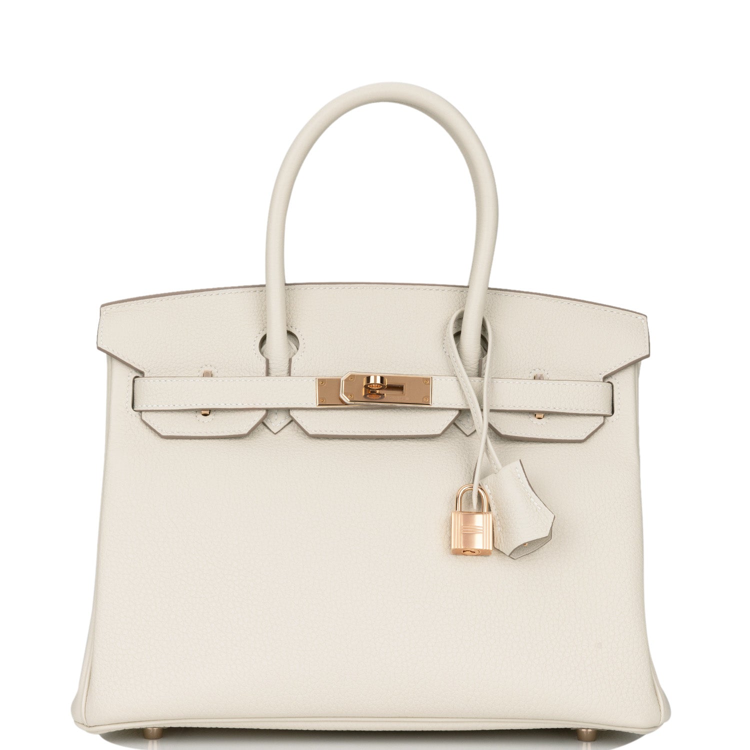 Hermès Birkin 30 Craie Togo  Gold Hardware