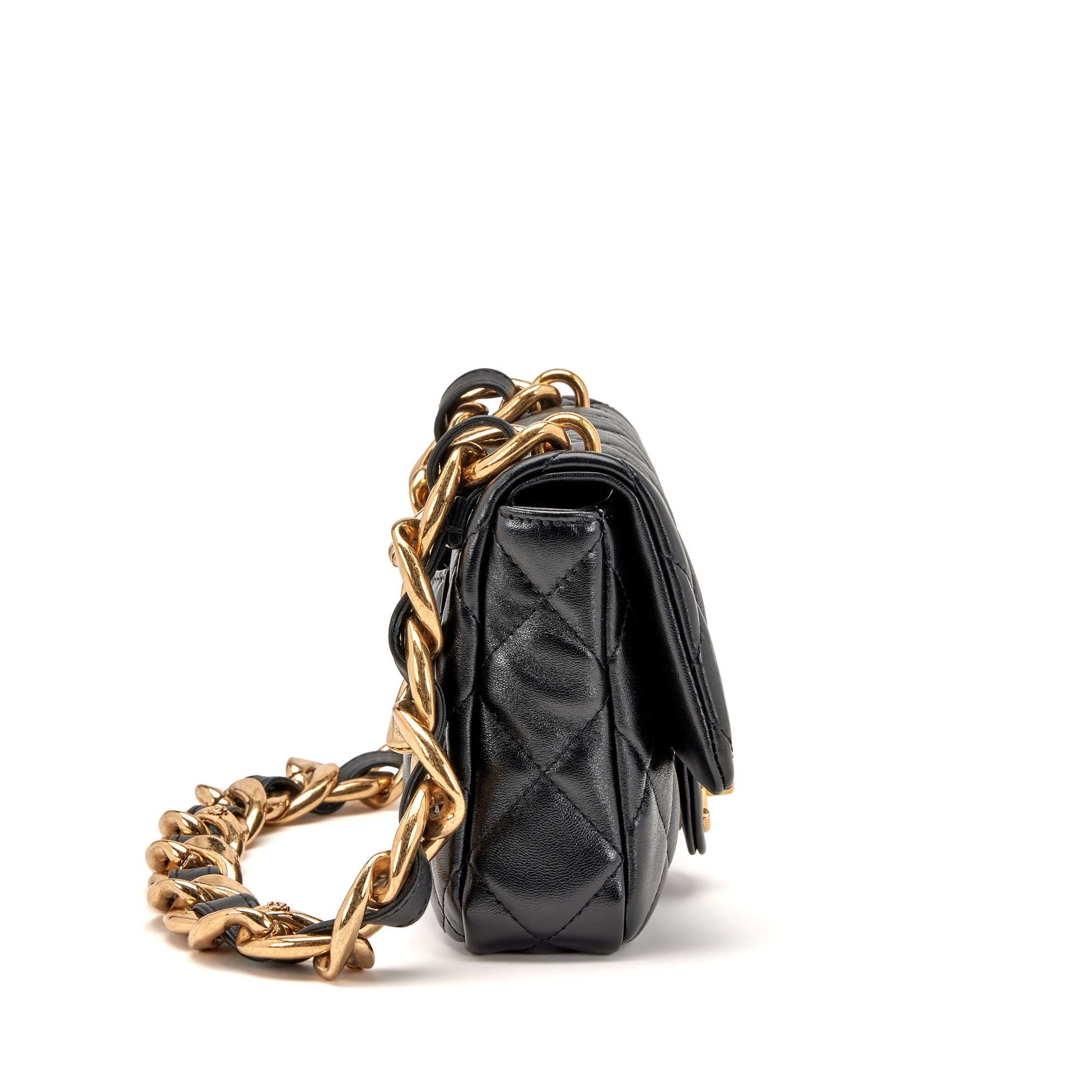 Chanel Funky Town Flap Bag Quilted Lambskin Large