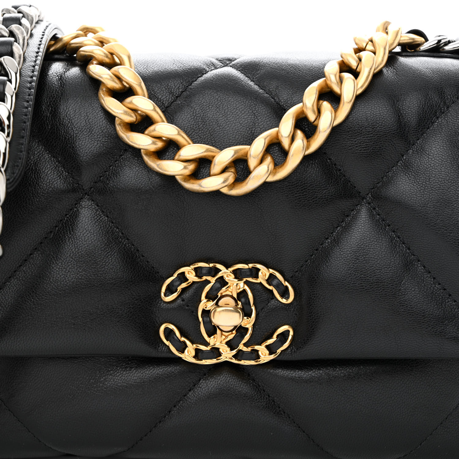 Chanel Black Medium 19 Flap Bag