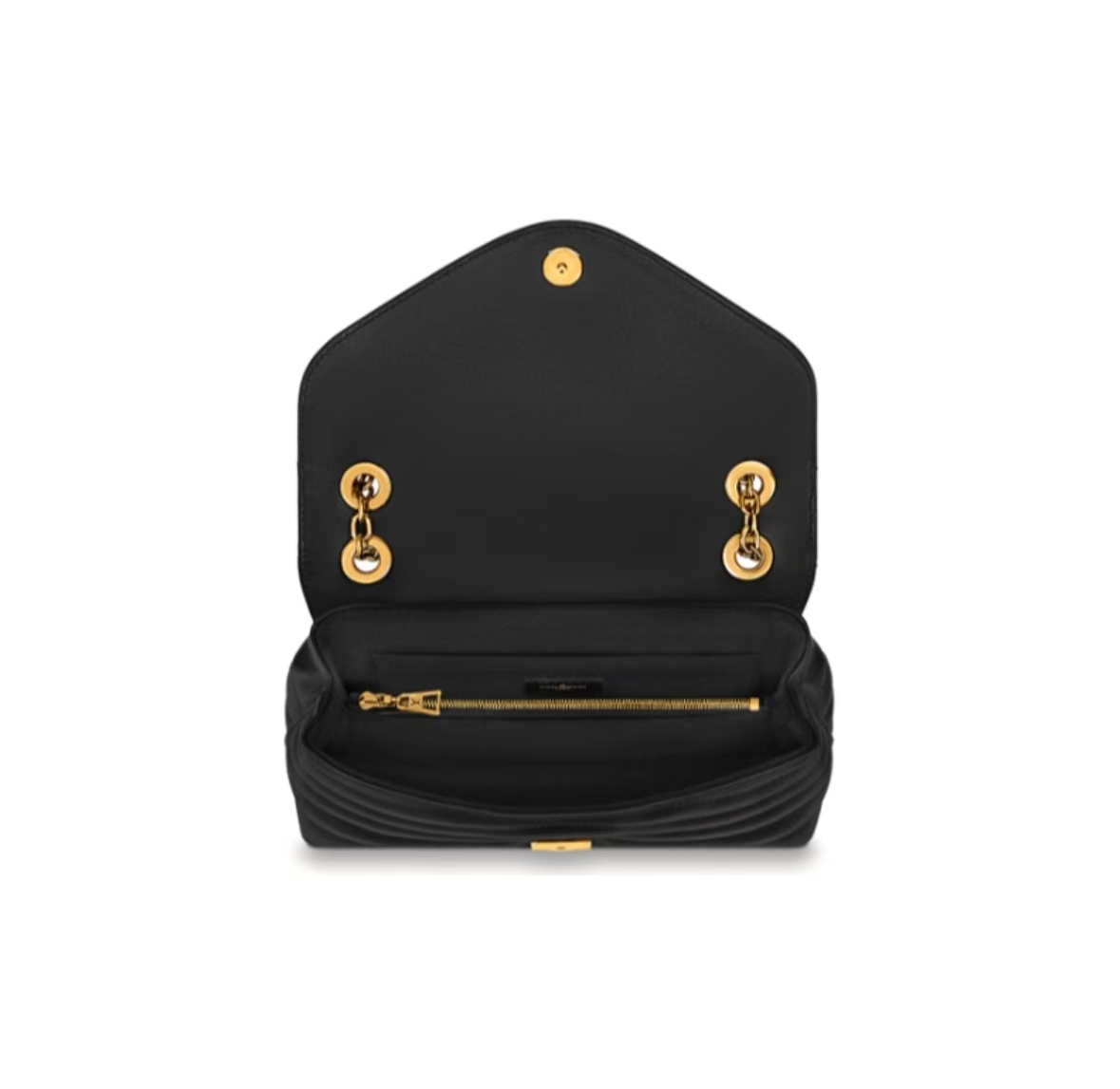 LOUIS VUITTON NEW WAVE CHAIN BAG IN BLACK