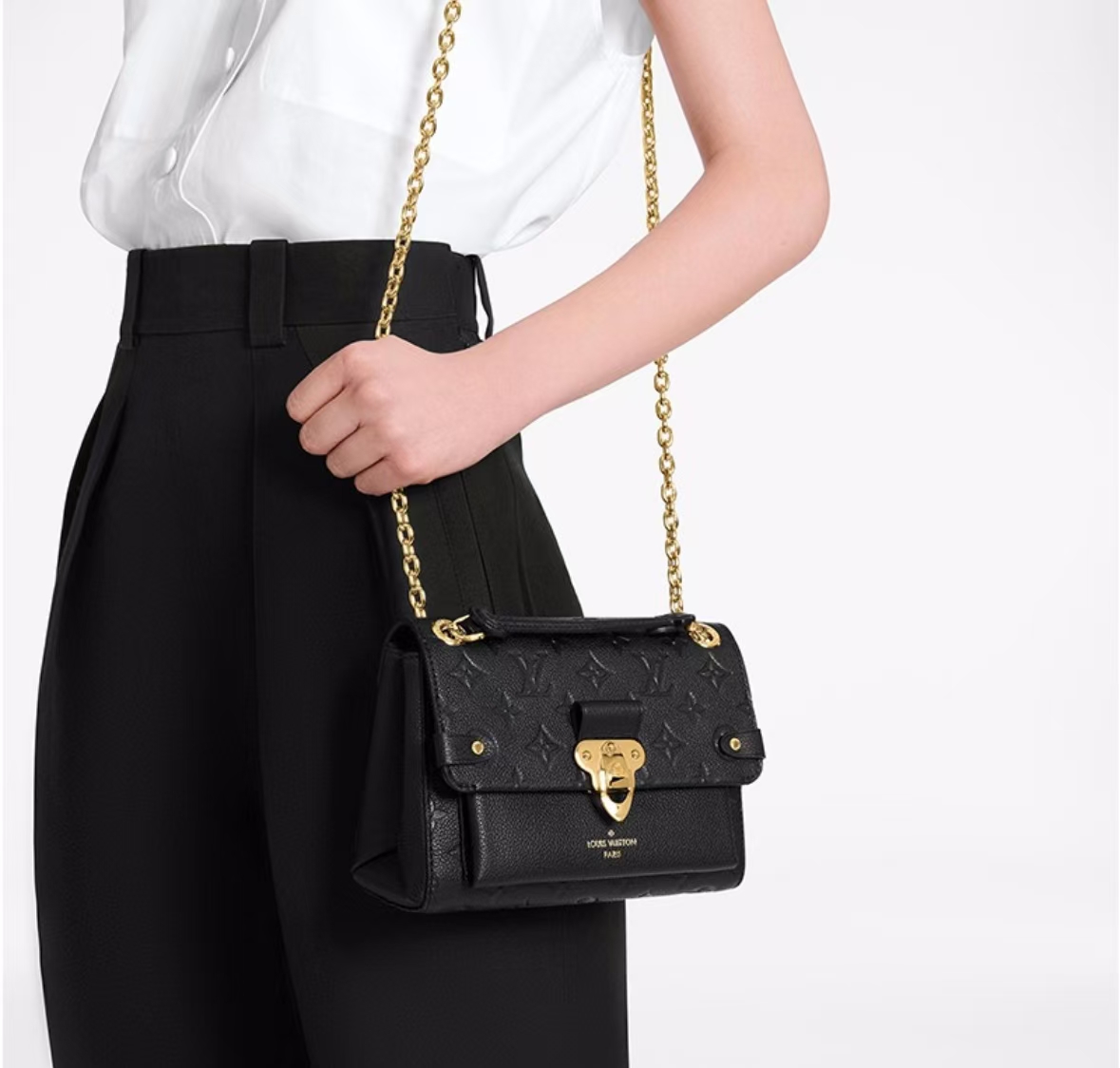 LOUIS VUITTON VAVIN BB IN EMPREINTE LEATHER