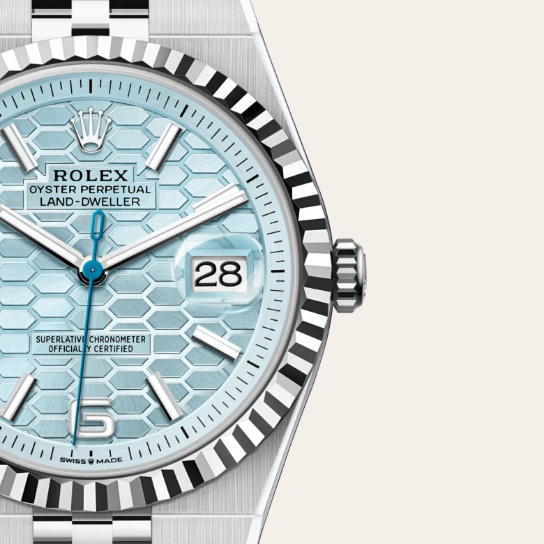 Rolex Land-Dweller 40  Oyster, 40 mm, platinum