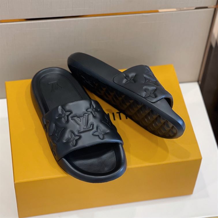 LOUIS VUITTON WATERFRONT MULE BLACK – LVSD043