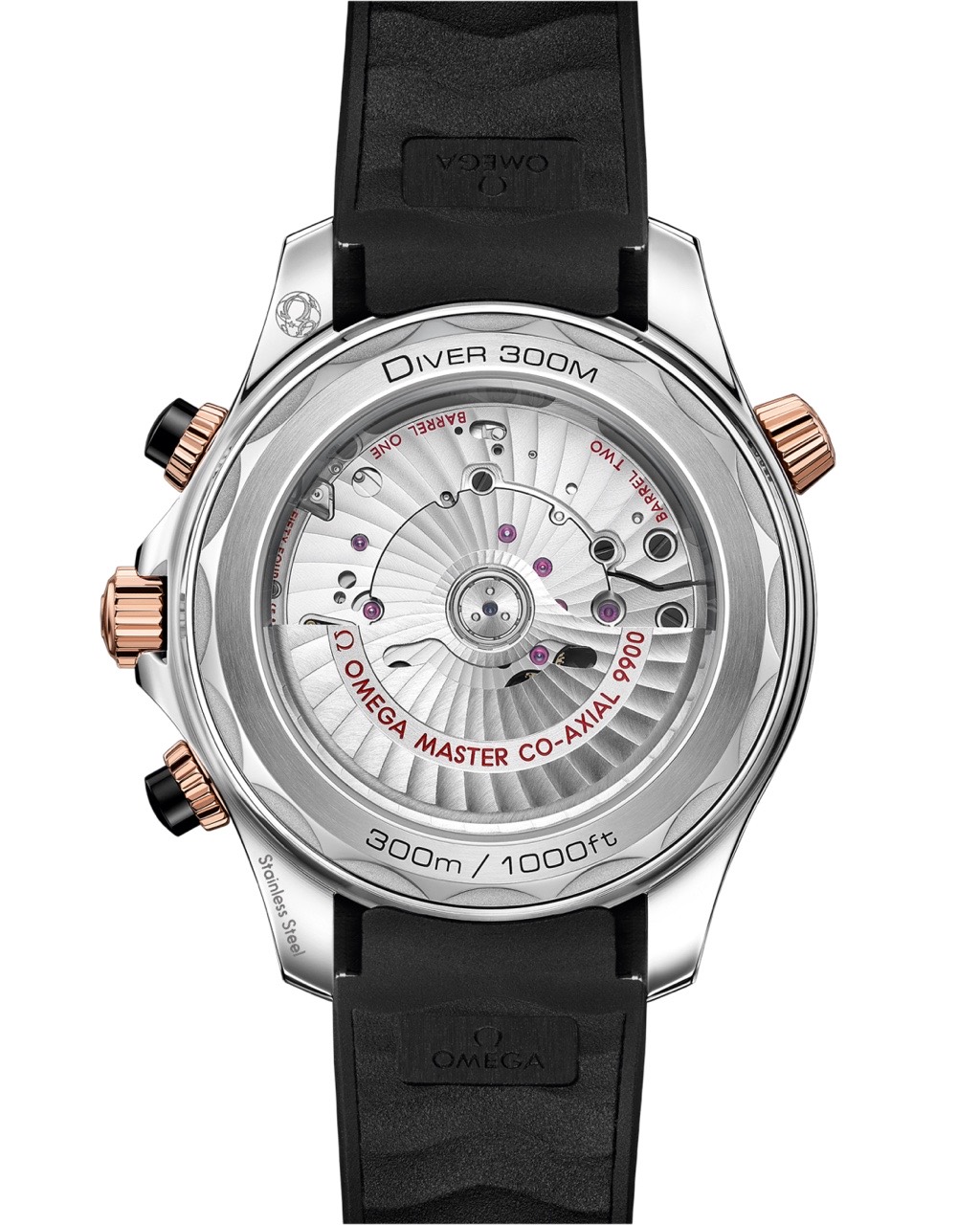 Seamaster Diver 300m CHRONOGRAPH SednaTM Gold Black 44mm