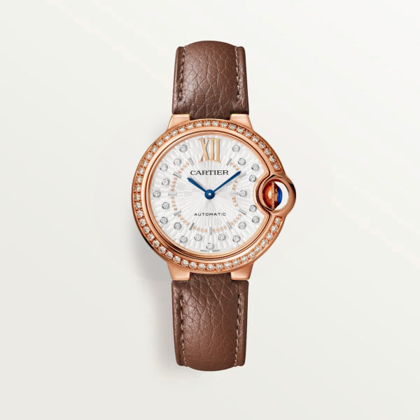 BALLON BLEU Diamond Rose Gold 33mm