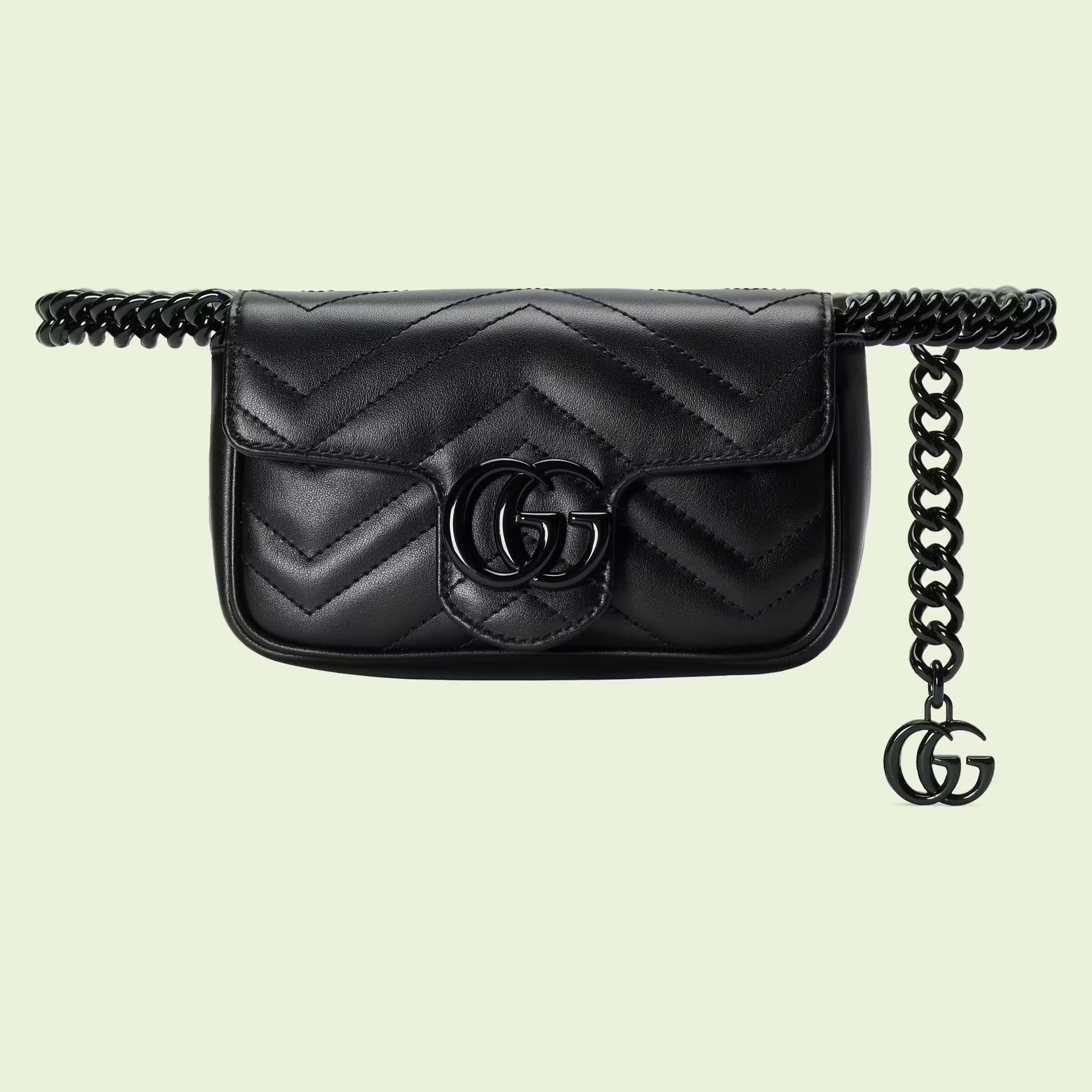 GG Marmont leather super mini bag