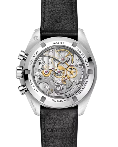 OMEGA SPEEDMASTER MOONWATCH PROFESSIONAL 42 MM, STEEL ON LEATHER STRAP