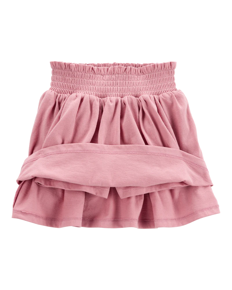 Carter's Toddler Short-Sleeve Strawberry Fashion Top with Pull-On Skort